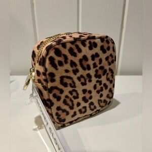 Stoney Clover Lane Mini Pouch - Leopard Into the Wild Safari